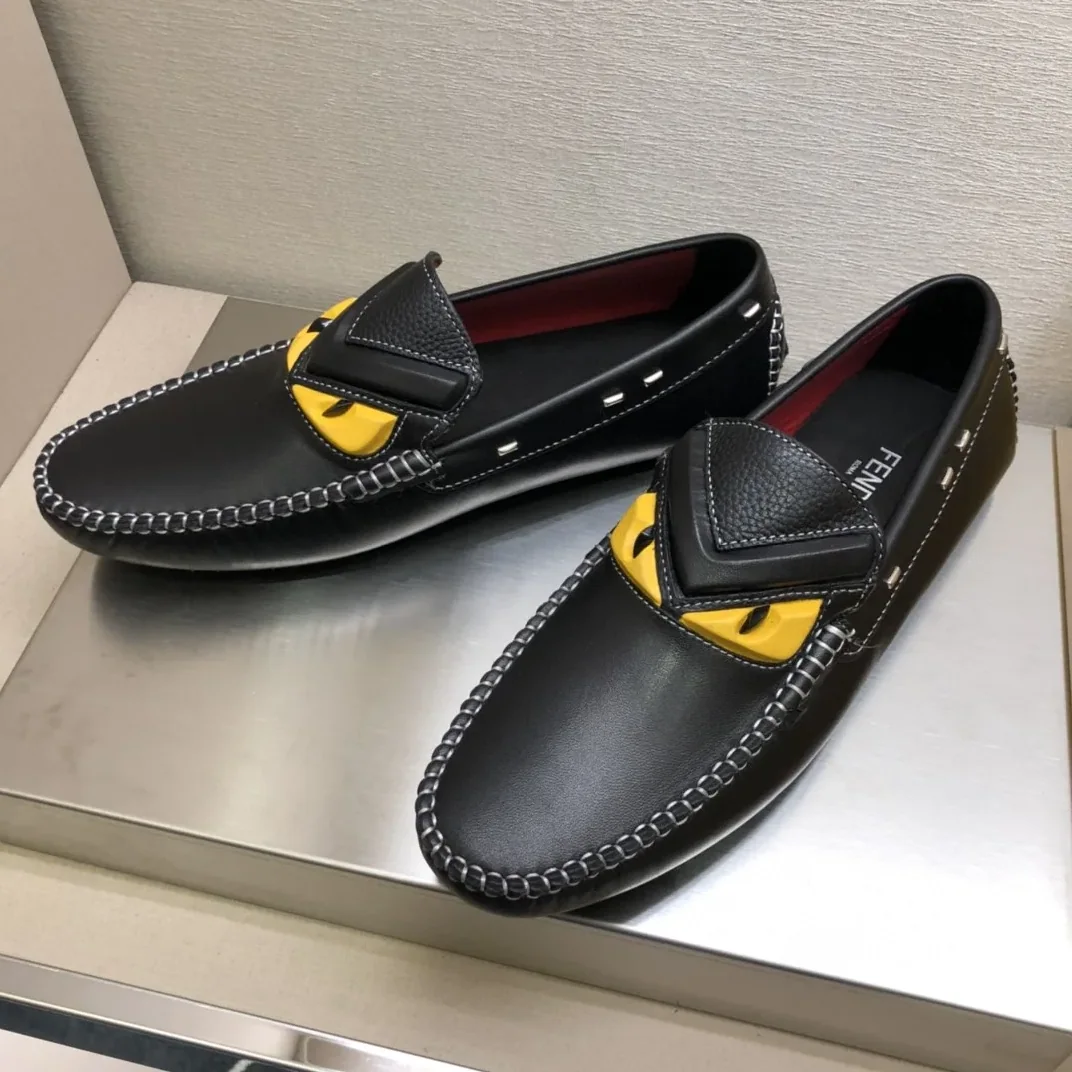 Fendi Force Black Loafers Fendi Force Black Loafers