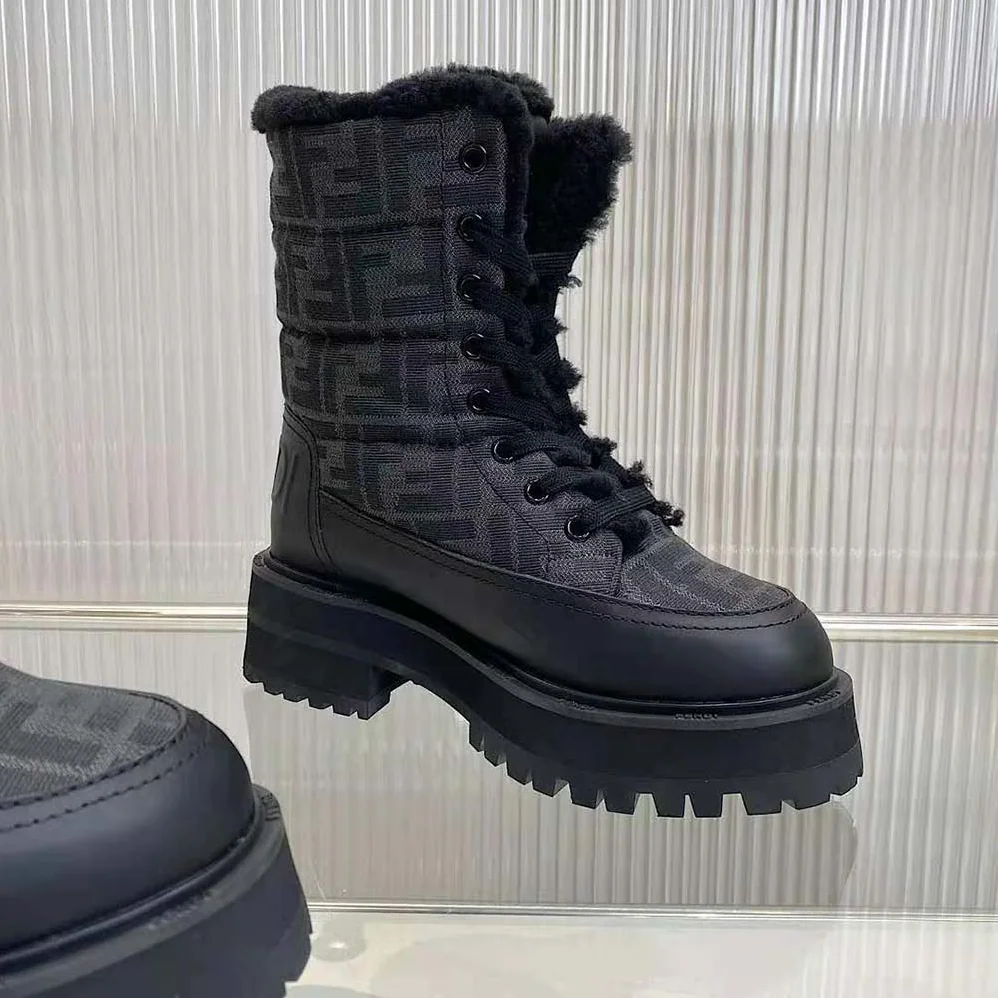 Fendi Biker Boots Black Leather Biker Boots for Women Fendi Biker Boots Black Leather Biker Boots for Women