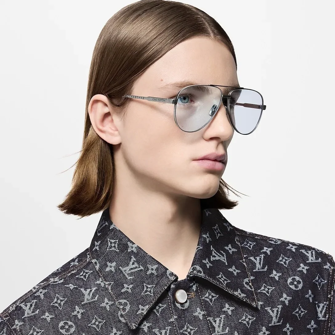 Louis Vuitton LV Ride Sunglasses Blue Louis Vuitton LV Ride Sunglasses Blue