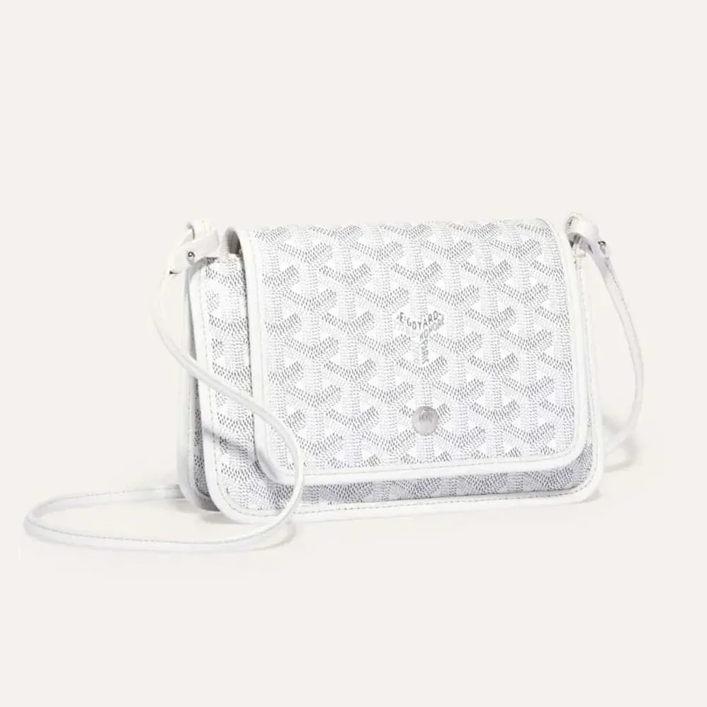 Goyard Plumet Pocket Wallet for Women in White Goyard Plumet Pocket Wallet for Women in White