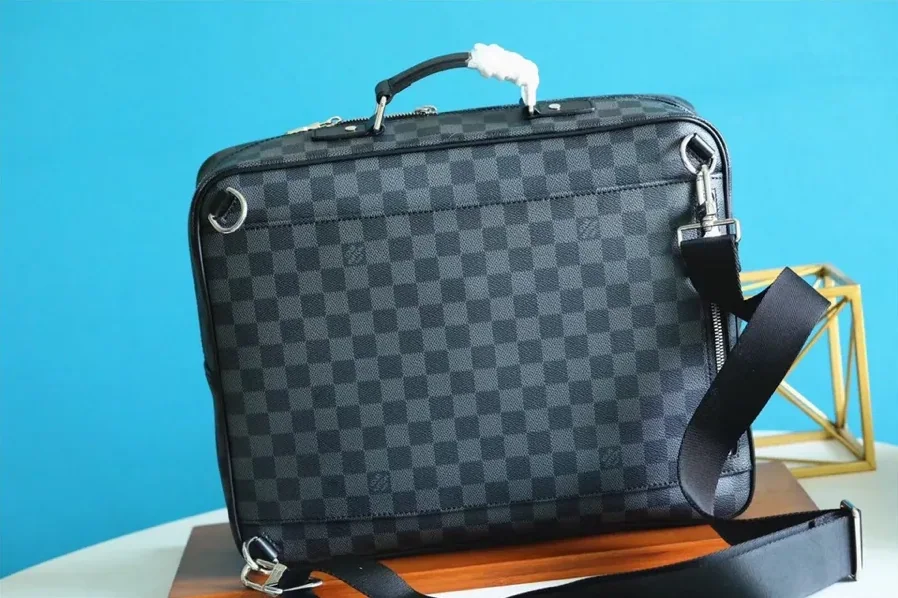 Briefcase Backpack Damier Gray /