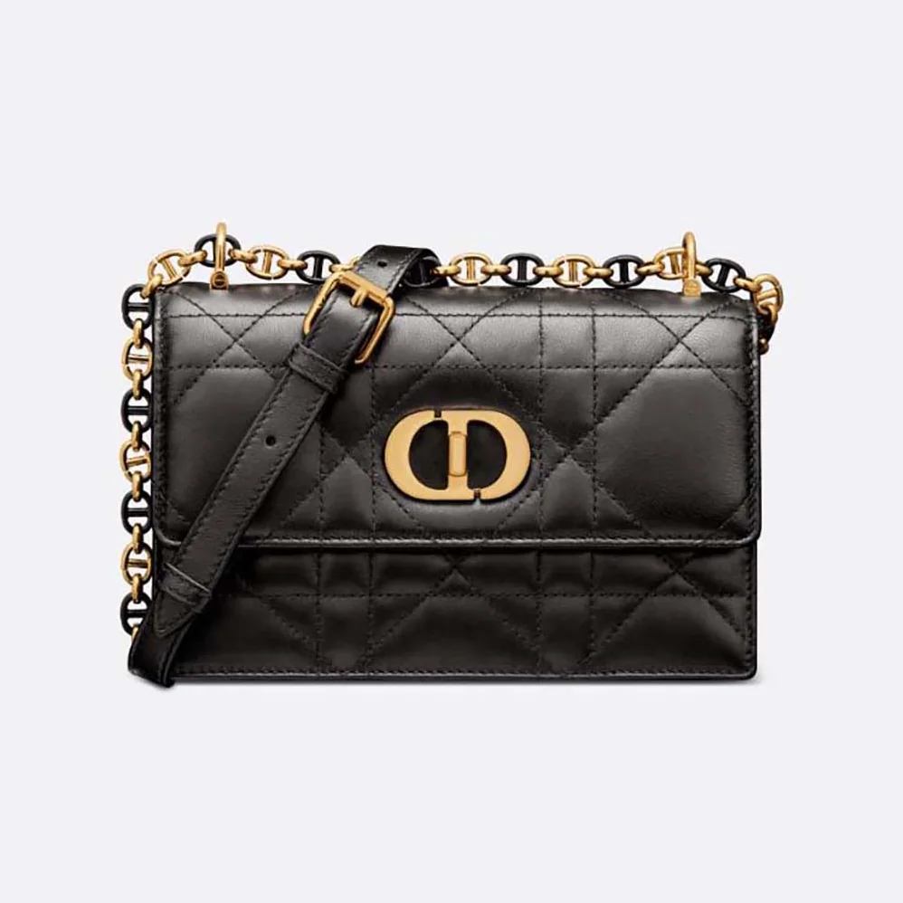 Dior Miss Caro Mini Bag Caramel Black Macrocannage Lambskin for Women Dior Miss Caro Mini Bag Caramel Black Macrocannage Lambskin for Women