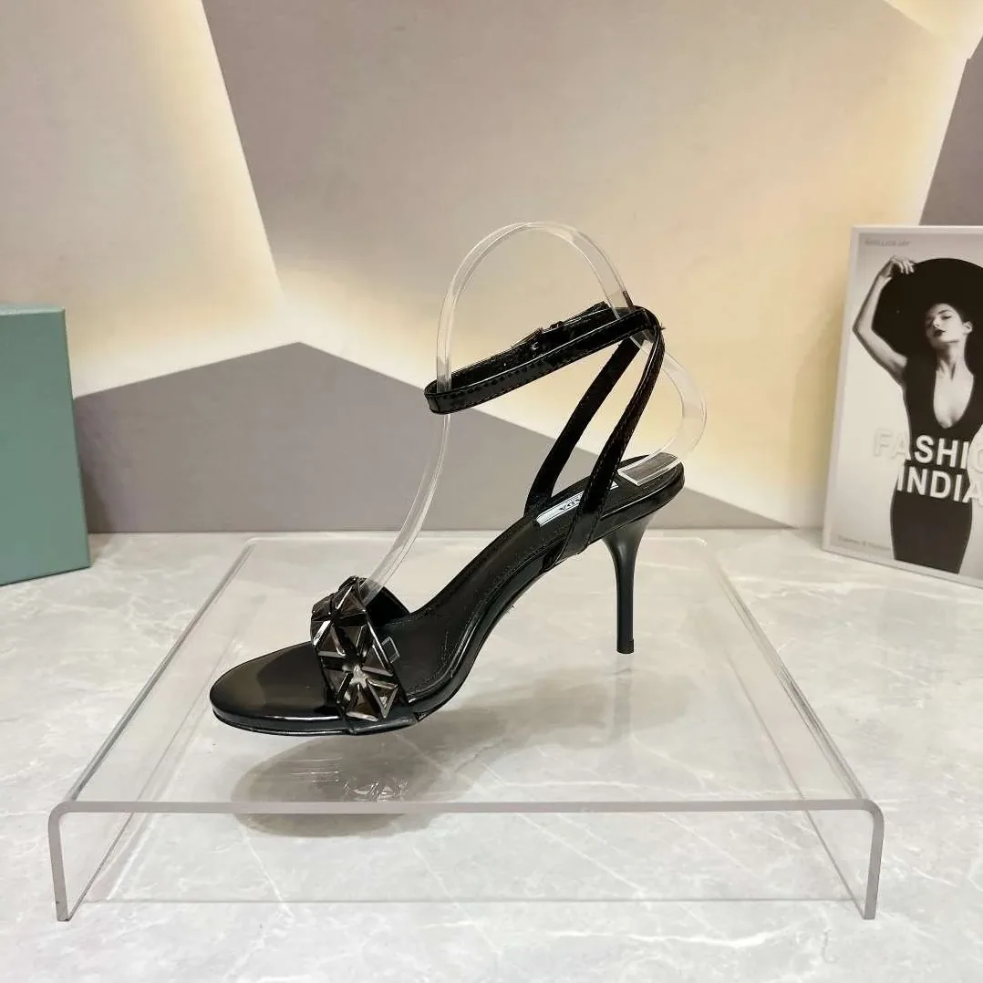 Prada Ankle Strap Pumps Black