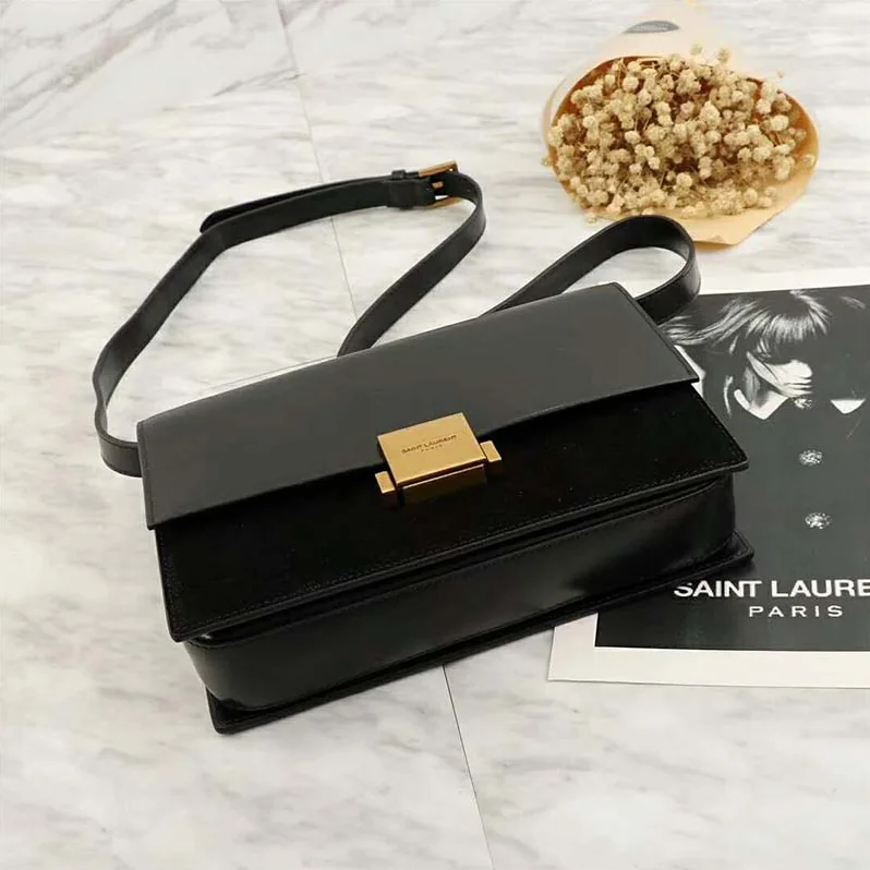 Saint Laurent YSL Bellechasse Saint Laurent Medium Leather Suede for Women