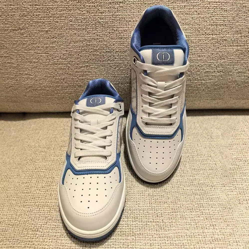 Dior Dior and Hylton Hel B27 Uptown Low-top Sneaker White and Blue for Unisex