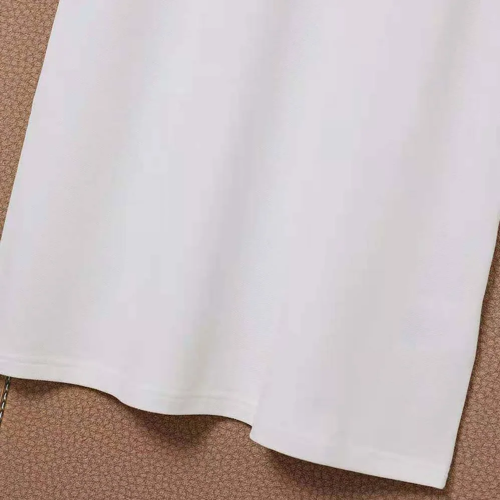 Dior Dioriviera Polo Shirt Dress White and Navy Blue Cotton Jersey for Women