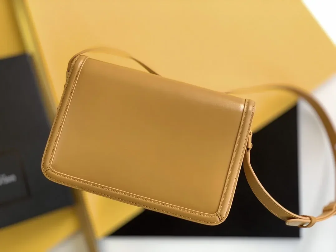 Saint Laurent Solferino Medium Satchel Bag In Box Brown in YSL