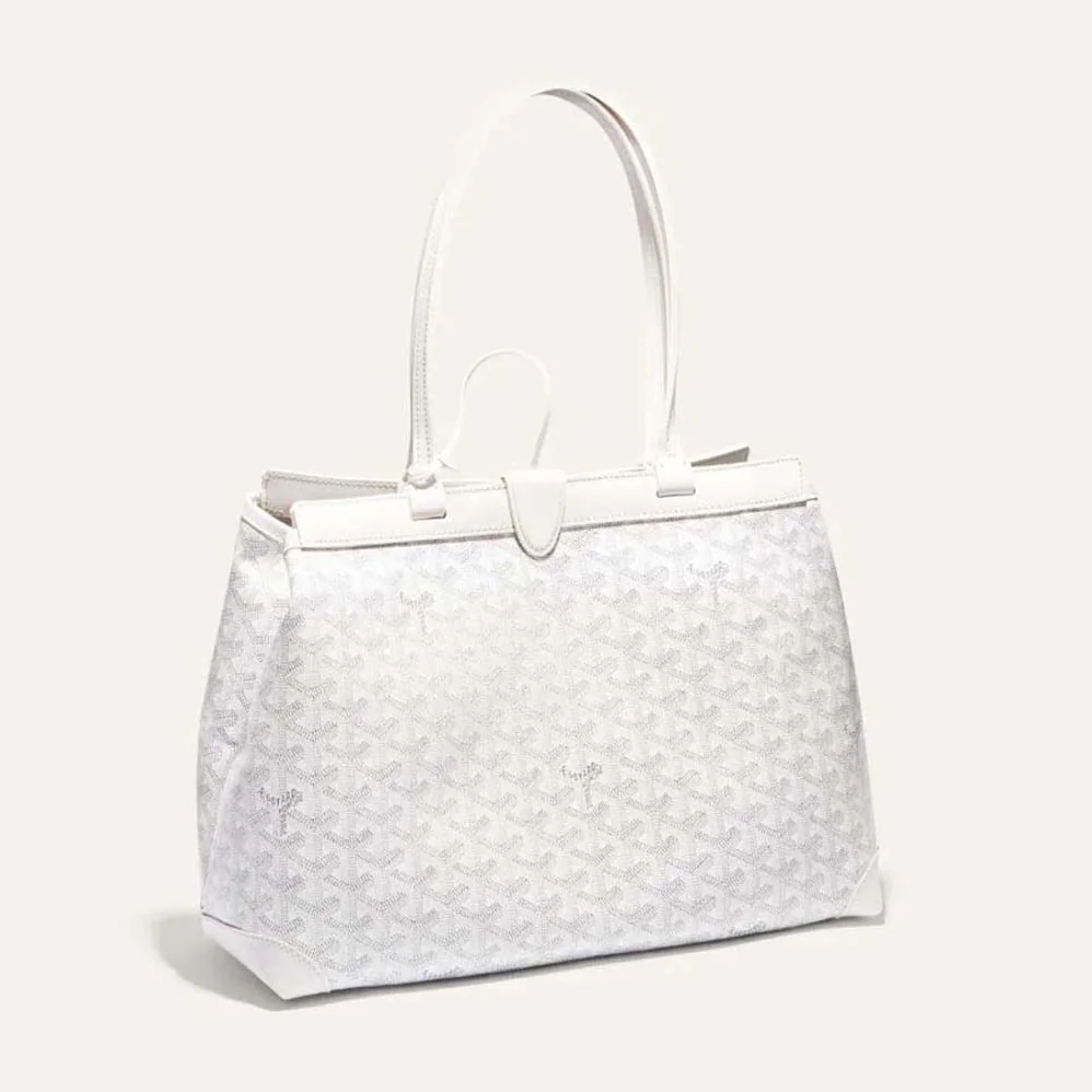 Goyard Bellechasse Biaude PM Bag for Women in White Goyard Bellechasse Biaude PM Bag for Women in White