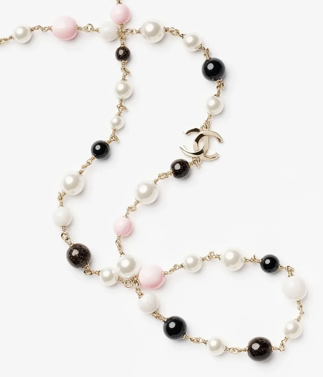 Chanel Pearl Long Necklace