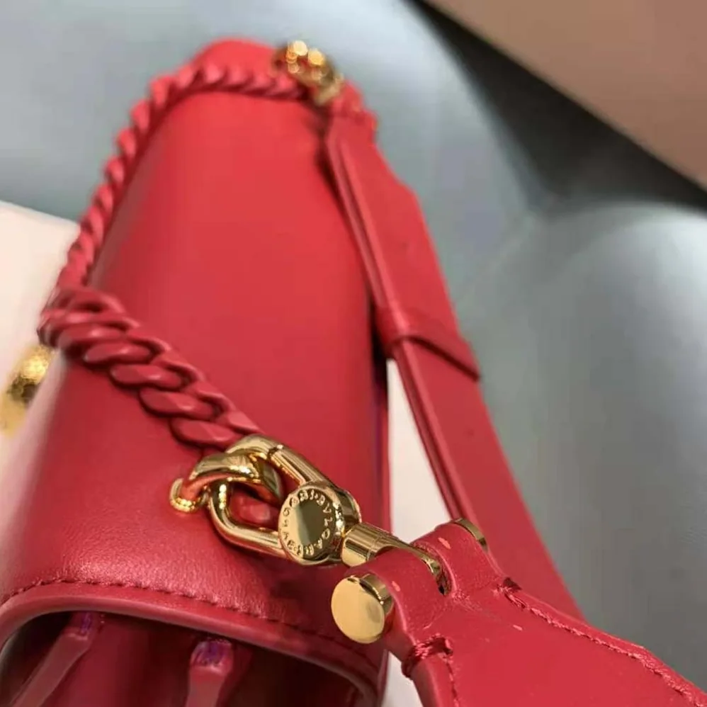Bvlgari Serpenti Forever Crossbody Bag in Nappa Leather for Women in Red