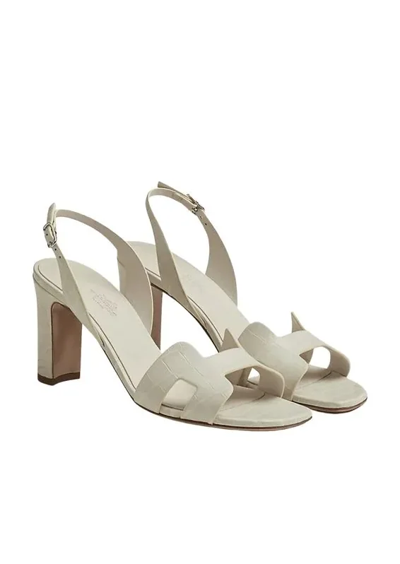 Hermes Eternite 80 Sandals Beige Hermes Eternite 80 Sandals Beige