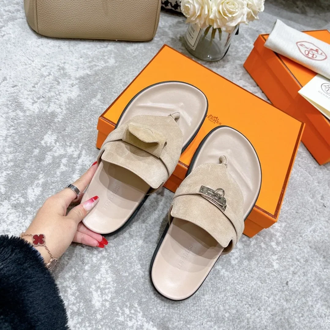 Hermes Empire Sandal Beige , Shoes for Women