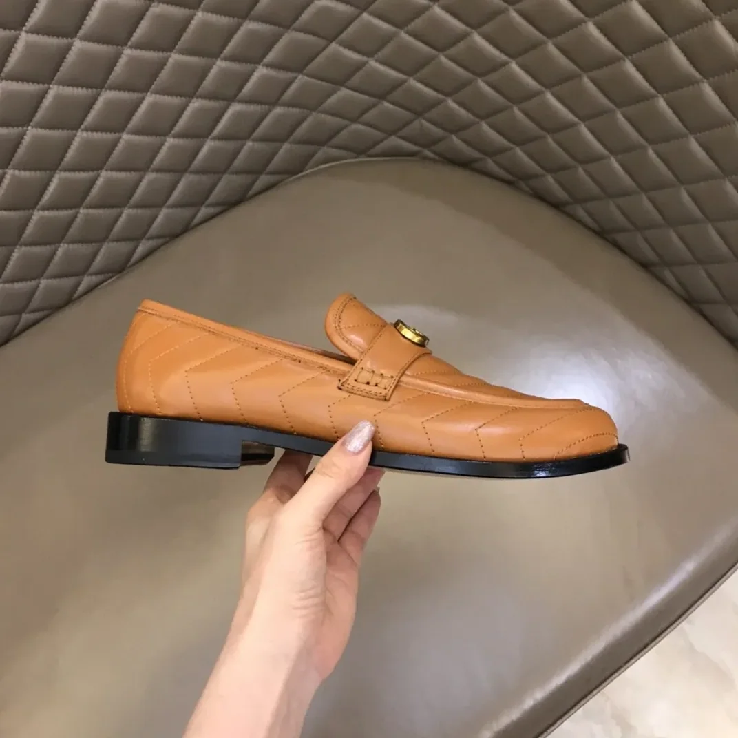 Gucci Loafer With Interlocking G Light Brown Gucci Loafer With Interlocking G Light Brown