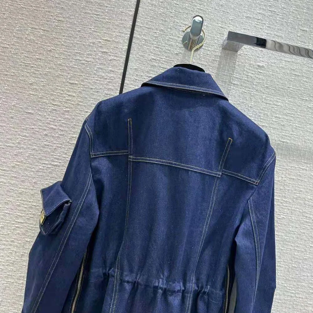 Fendi Blue Denim Jacket for Women Fendi Blue Denim Jacket for Women