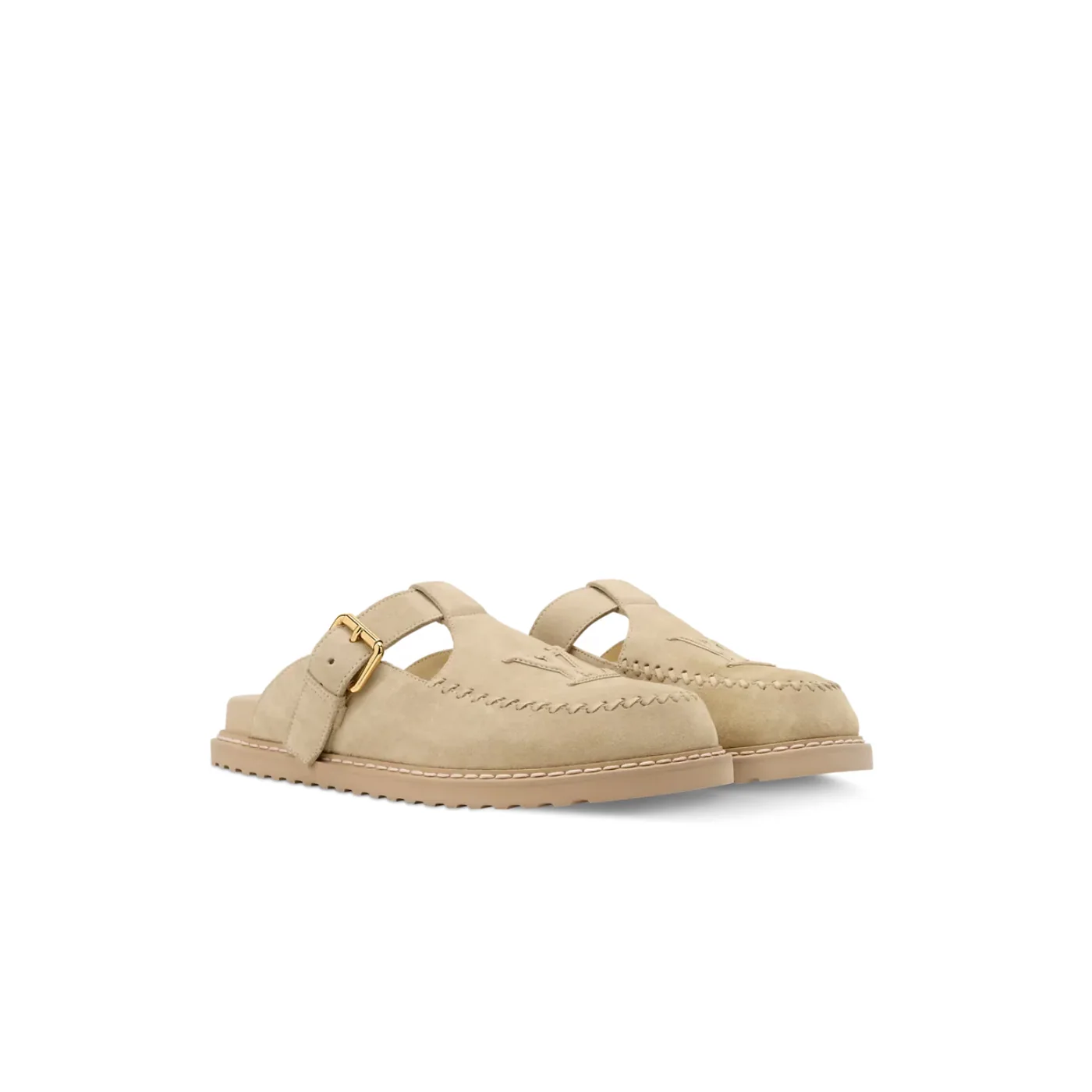 Louis Vuitton Colorado Closed Mules Sable Beige 1AK2O3 Louis Vuitton Colorado Closed Mules Sable Beige 1AK2O3