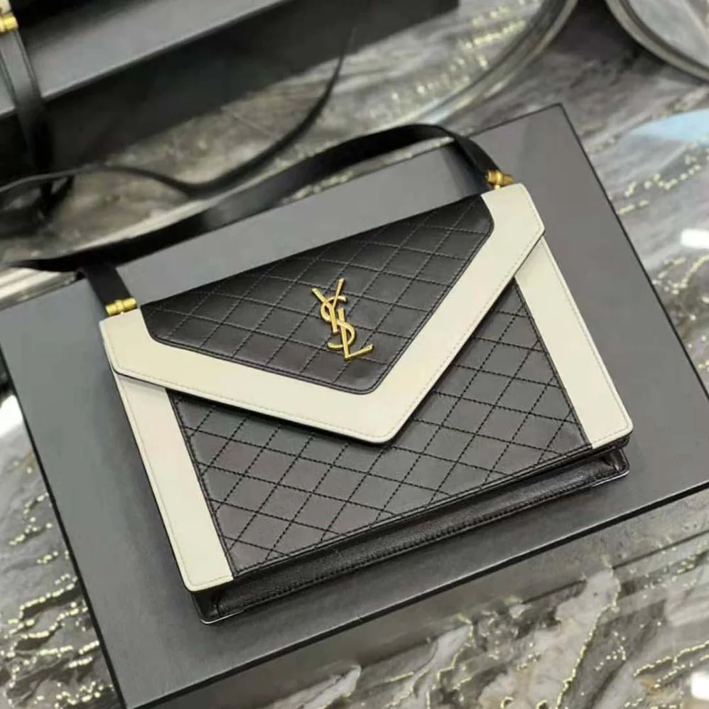 Saint Laurent YSL Gaby Satchel in Vintage Lambskin for Women Saint Laurent YSL Gaby Satchel in Vintage Lambskin for Women