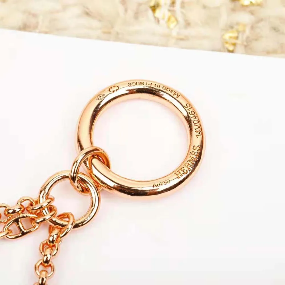 Hermes Chaine D'ancre Chaos Lariat Necklace for Women Hermes Chaine D'ancre Chaos Lariat Necklace for Women