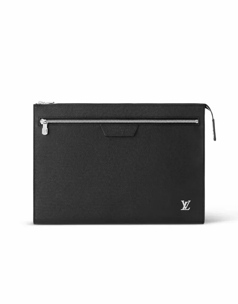 Louis Vuitton Pochette Voyage Souple Black Bag / Louis Vuitton Pochette Voyage Souple Black Bag /