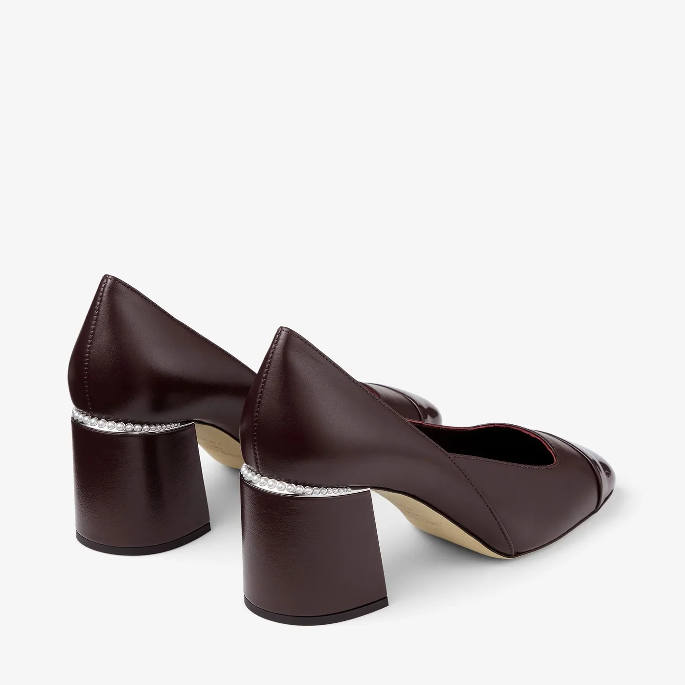 Jimmy Choo Jenson 65 Pumps Deep Merlot JENSON65PTZ