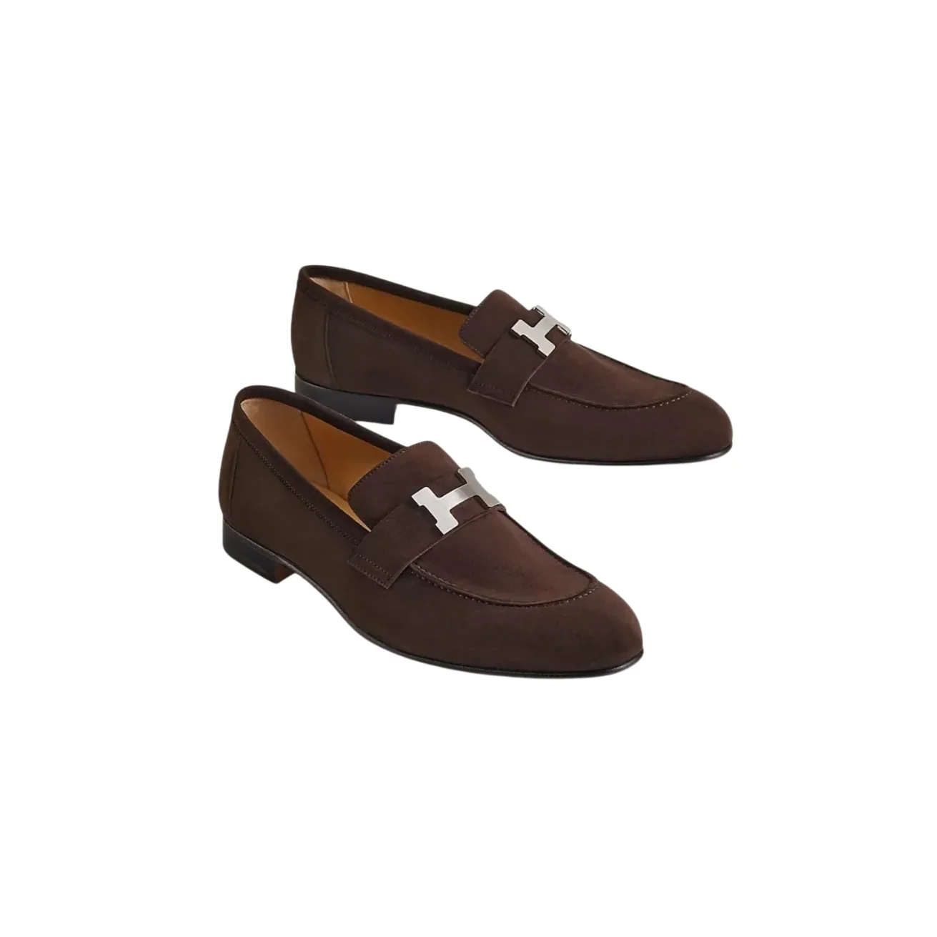 Hermes Paris Loafers Marron Ebene Hermes Paris Loafers Marron Ebene