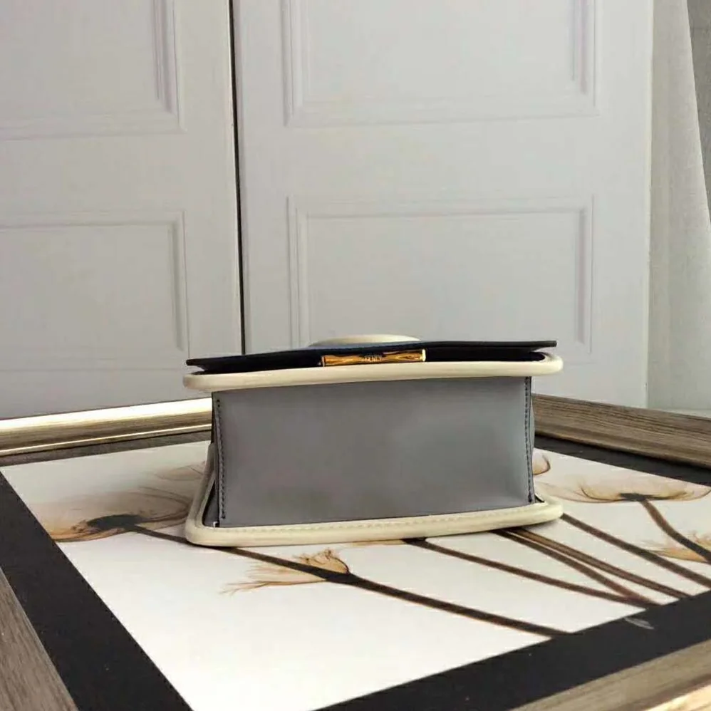 Fendi Kan I F Small Dark Blue Leather Mini for Women in Bag Fendi Kan I F Small Dark Blue Leather Mini for Women in Bag