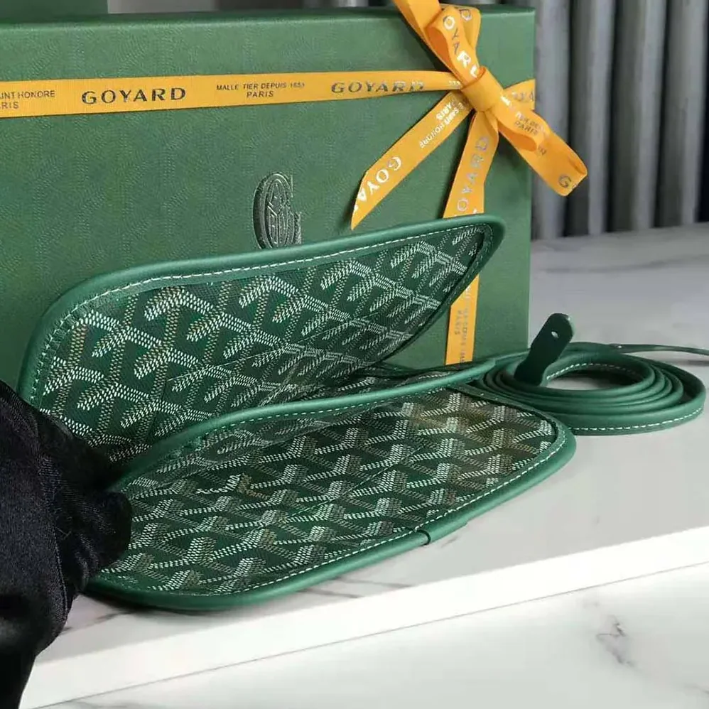 Goyard Plumet Pocket Wallet for Women in Green