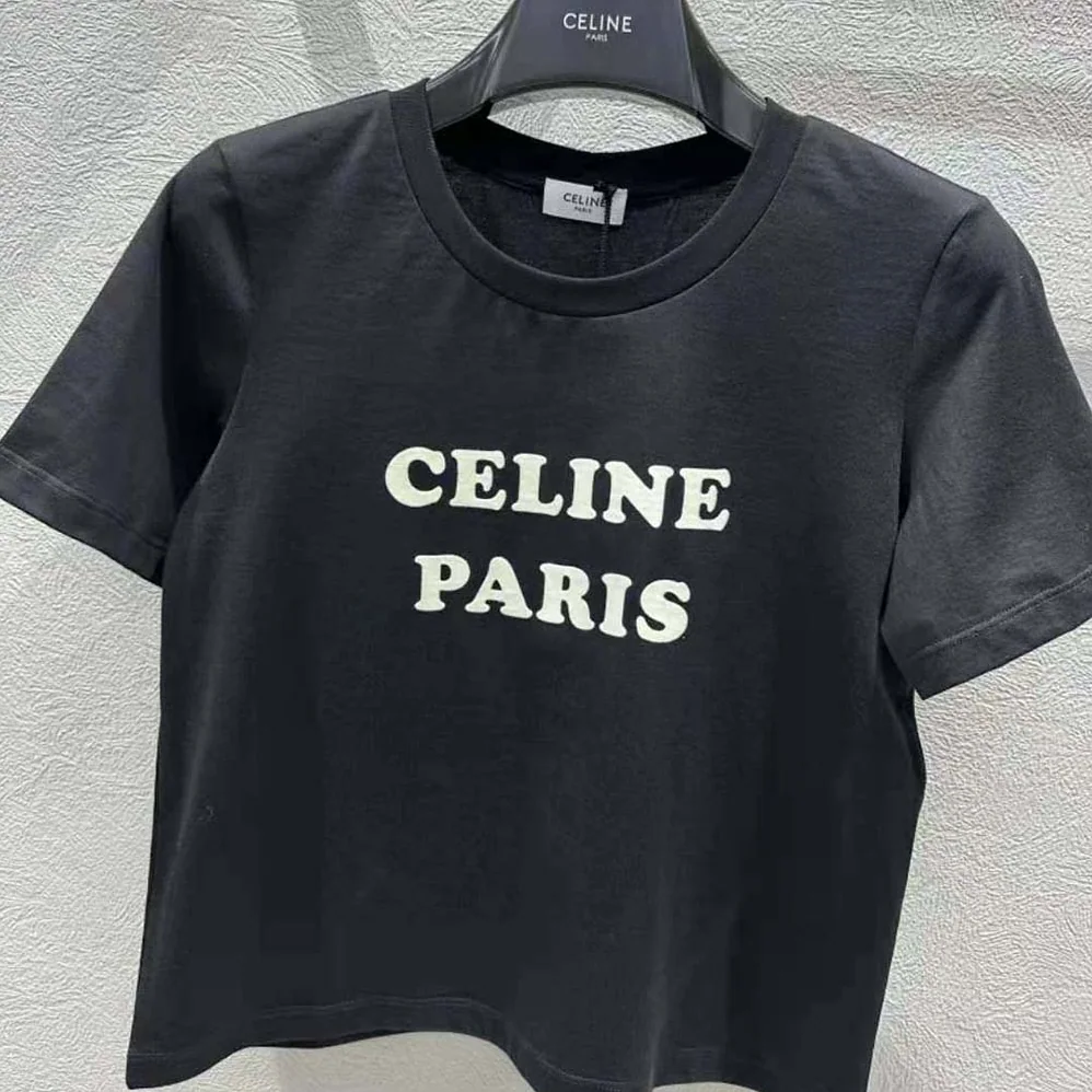 Celine Paris Boxy T for Men in shirt in Cotton Jersey Celine Paris Boxy T for Men in shirt in Cotton Jersey