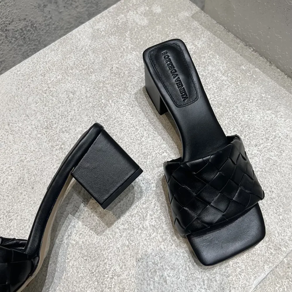 Bottega Veneta Parco Mule for Women in Black