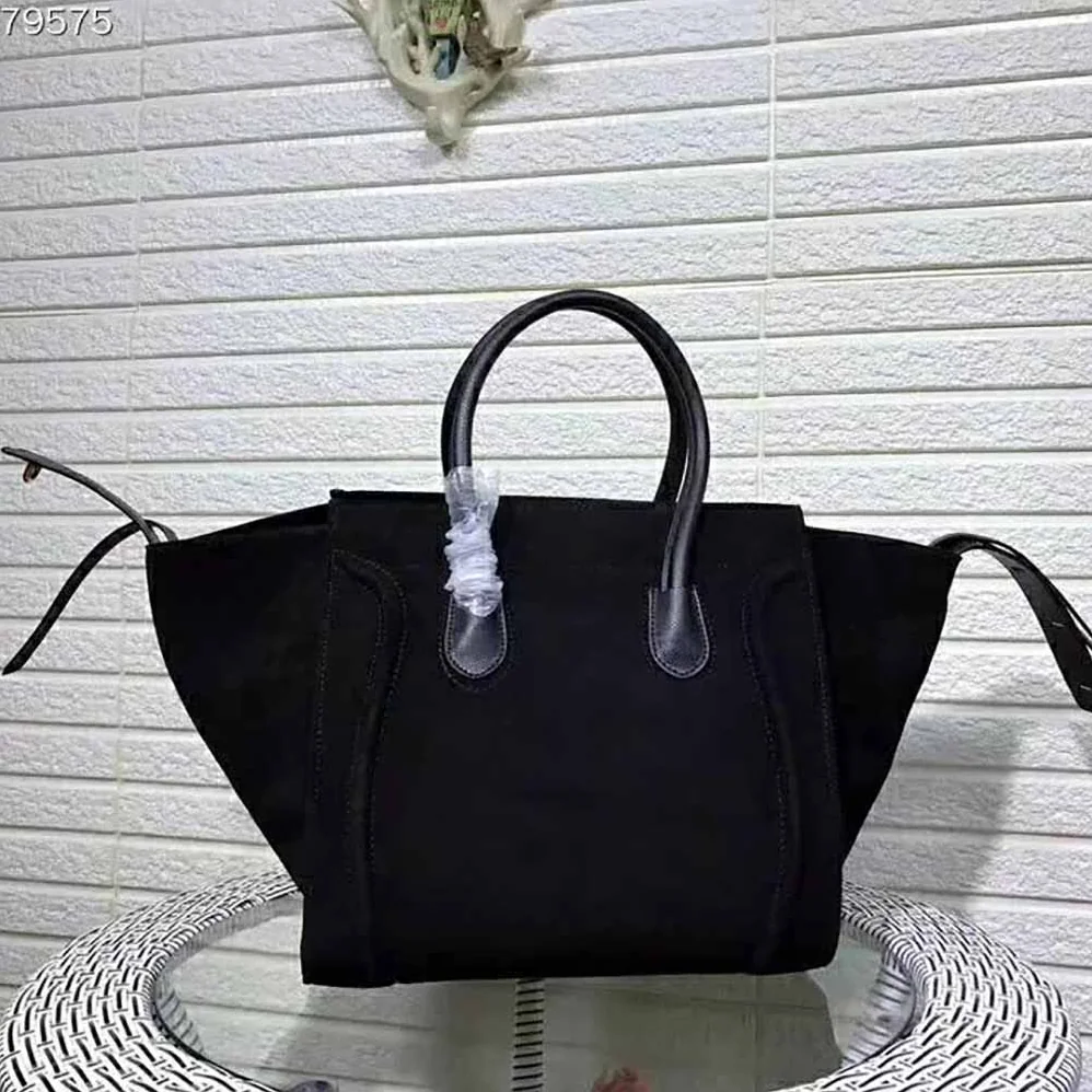 Celine Medium Luggage Phantom Bag in Baby Calfskin Leather in Black Celine Medium Luggage Phantom Bag in Baby Calfskin Leather in Black
