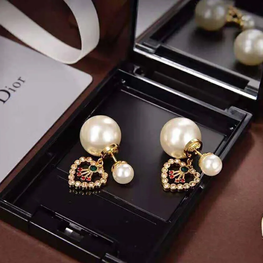 Dior Tribales Earrings Gold for Women in Finish Metal