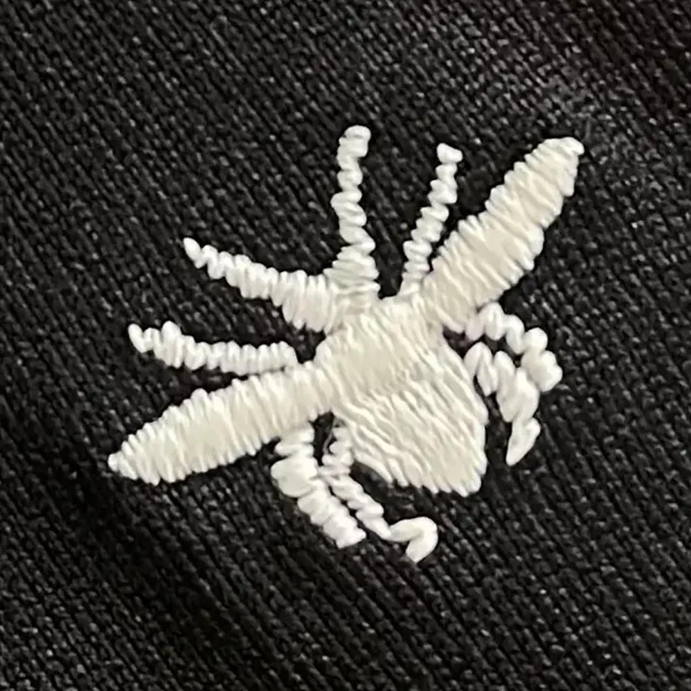 Dior T-Shirt with Bee Embroidery Black Cotton Jersey for Men