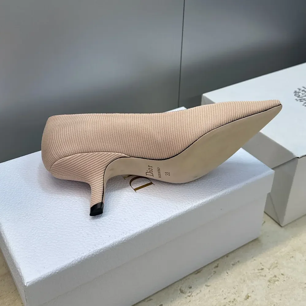 Dior J'Adior Pump Rose Soupir Technical Fabric for Women Dior J'Adior Pump Rose Soupir Technical Fabric for Women