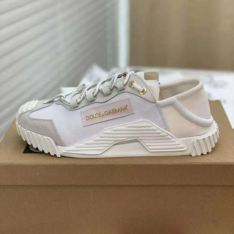 Dolce Gabbana D&G Canvas NS1 Slip-on Sneakers for Women in White