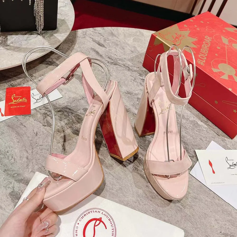 Christian Louboutin Movida Sabina 130 mm Sandals for Women in Beige