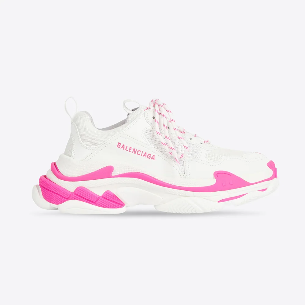 Balenciaga Triple S Sneaker in Fluo Pink for Women