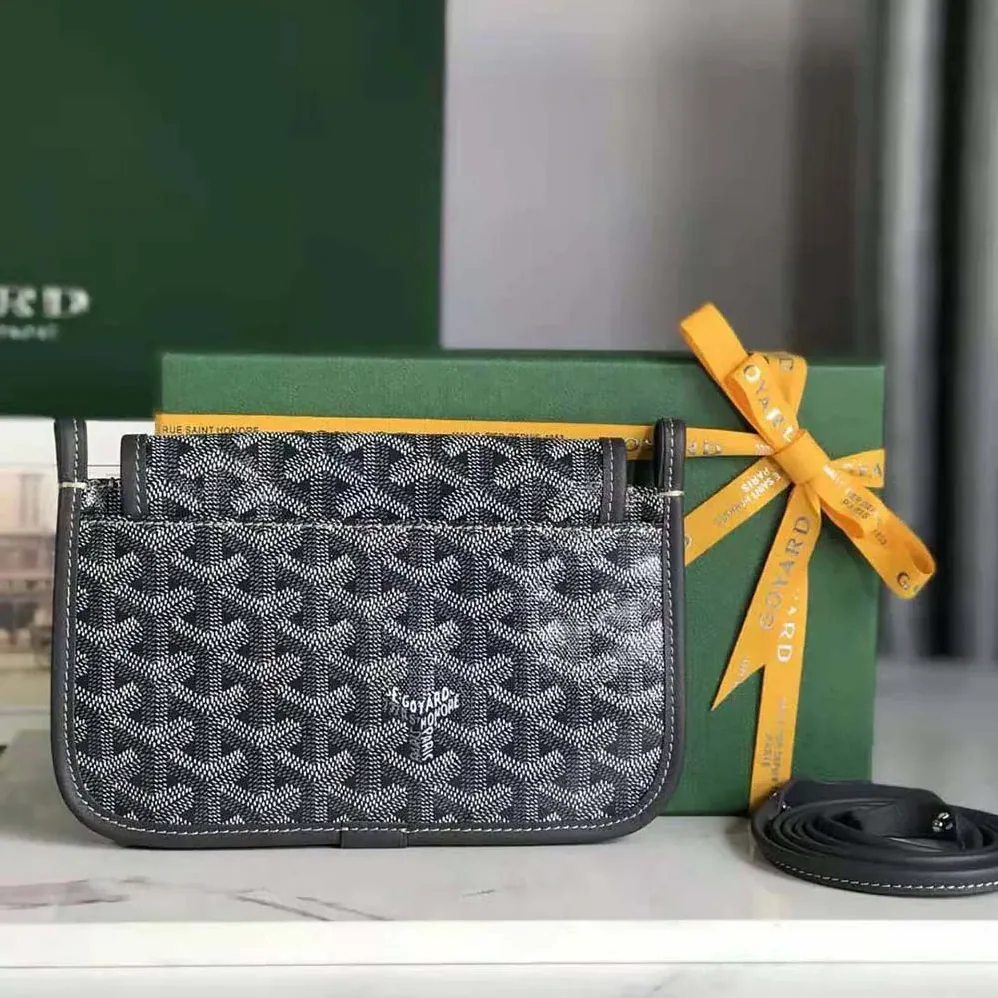 Goyard Plumet Pocket Wallet for Women in Grey