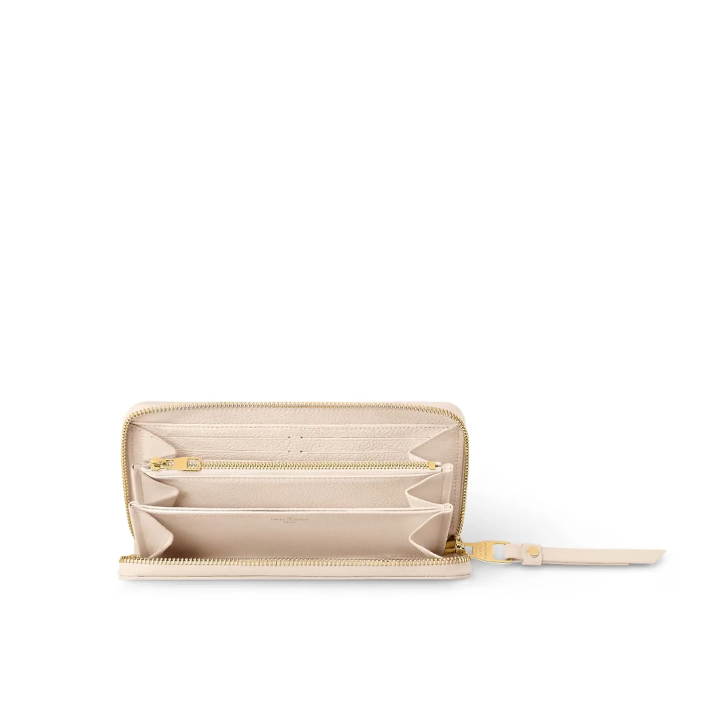 Louis Vuitton Zippy Wallet Cream 7.7 Inches/