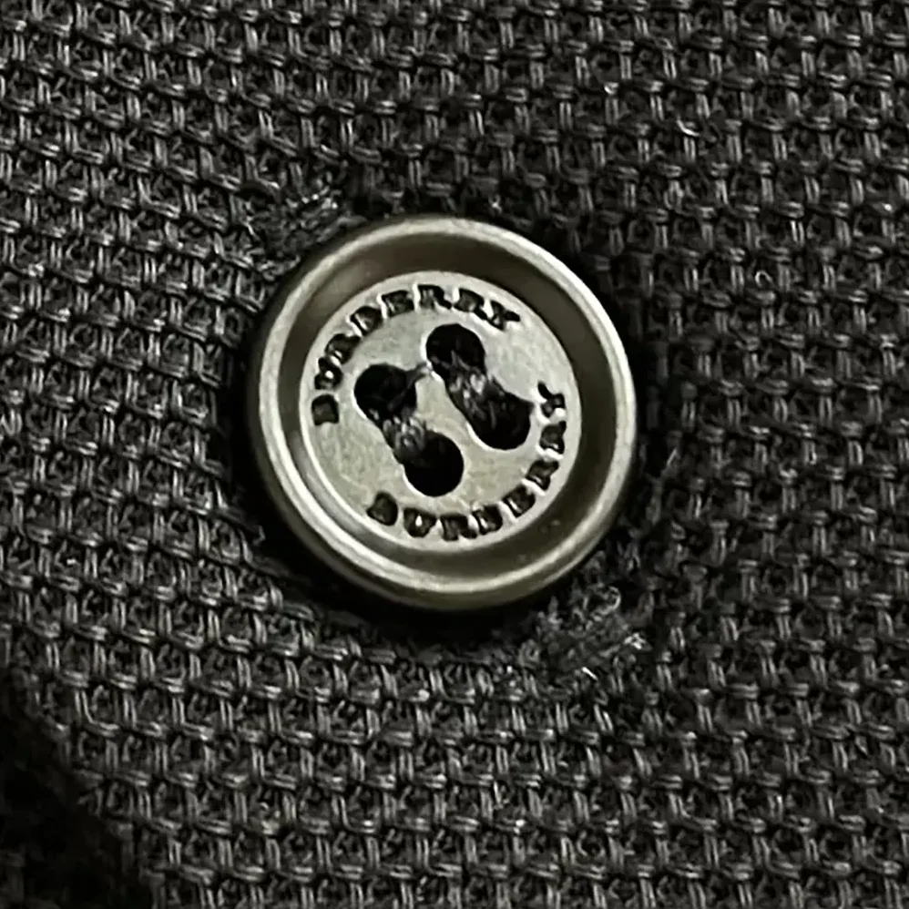 Burberry Cotton Polo Shirt for Men in Black