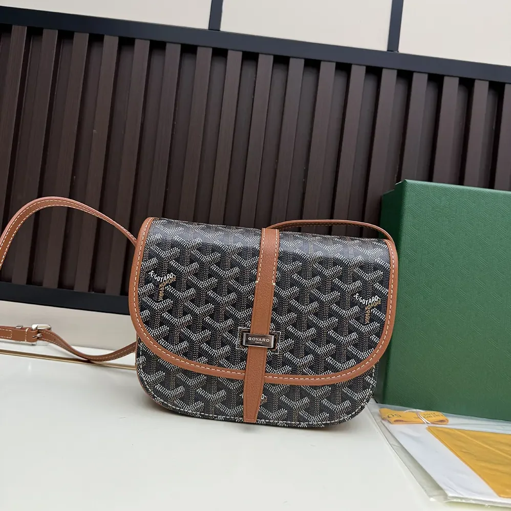 Goyard Belvedere Mm Bag for Unisex in Tan