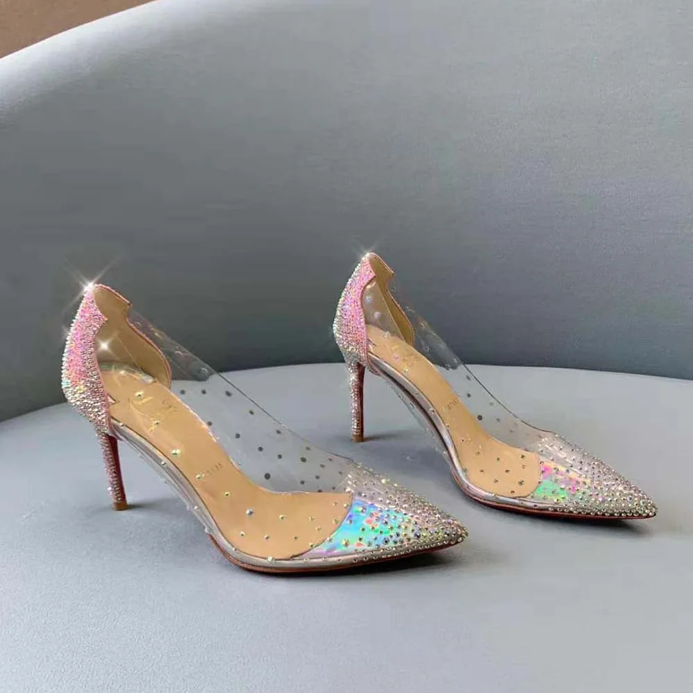 Christian Louboutin Newly Worked for this Season Degrastrassita 85 mm for Women Christian Louboutin Newly Worked for this Season Degrastrassita 85 mm for Women
