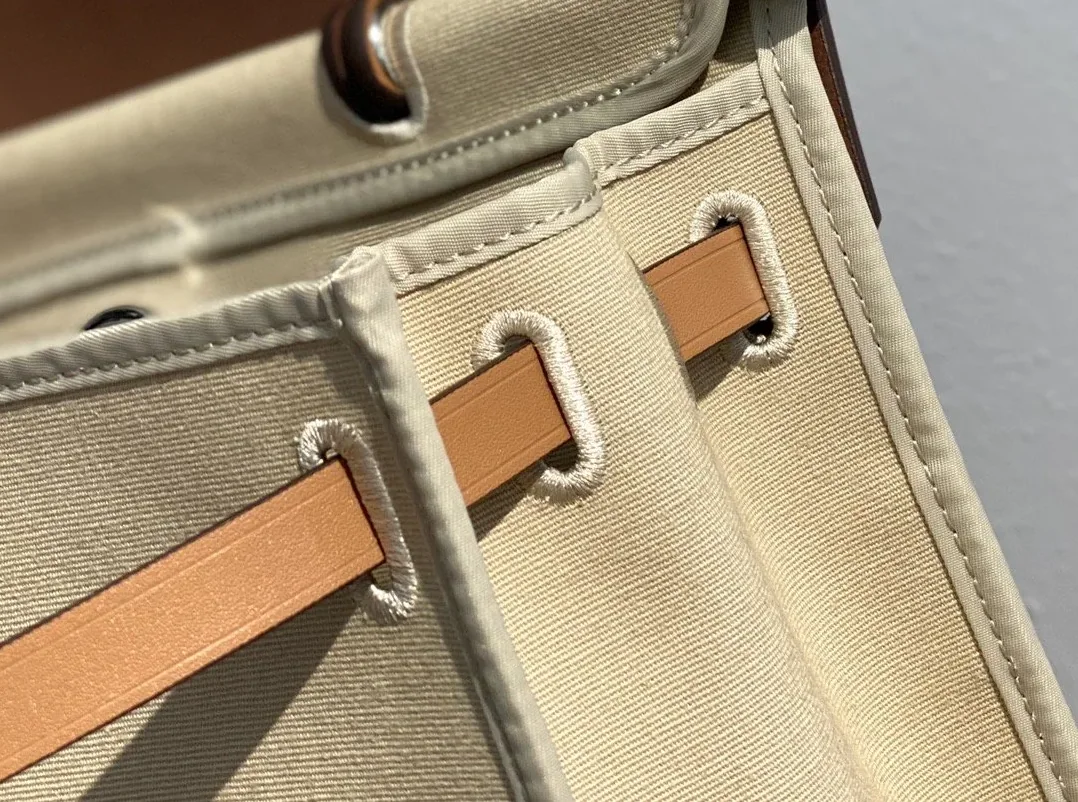 Hermes Herbag Zip Bag Cream, Silver Toned Hardware Bag Hermes Herbag Zip Bag Cream, Silver Toned Hardware Bag