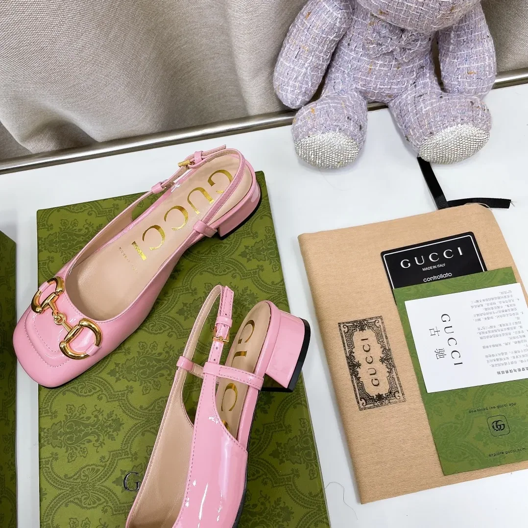 Gucci Slingback With Horsebit Light Pink for Women