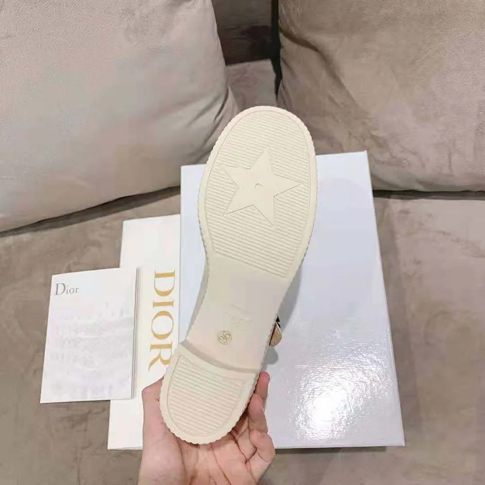 Dior D-Doll Pump White Shiny Calfskin for Women