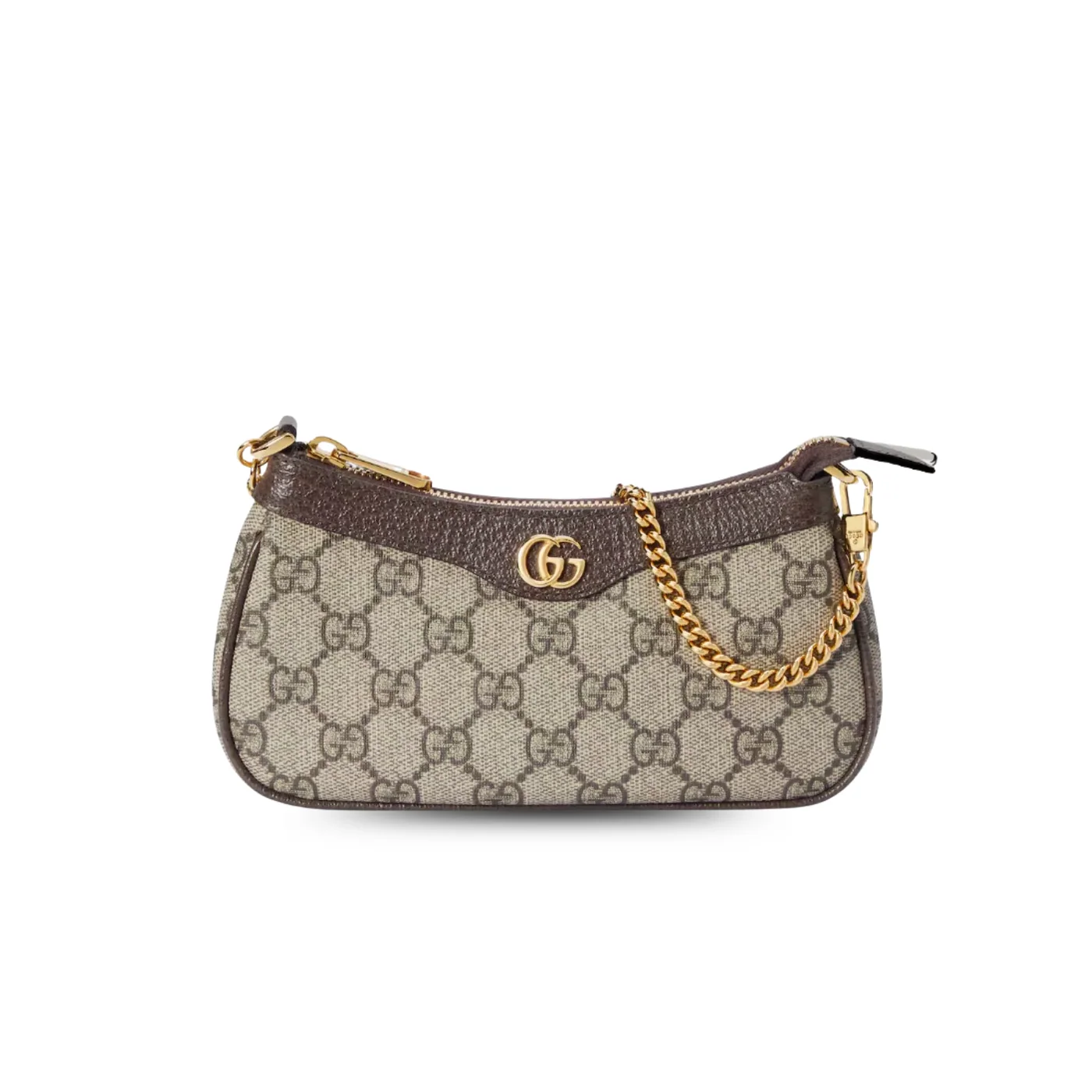 Gucci Ophidia Mini Shoulder Bag in Beige/ Ebony Gold Hardware Gucci Ophidia Mini Shoulder Bag in Beige/ Ebony Gold Hardware