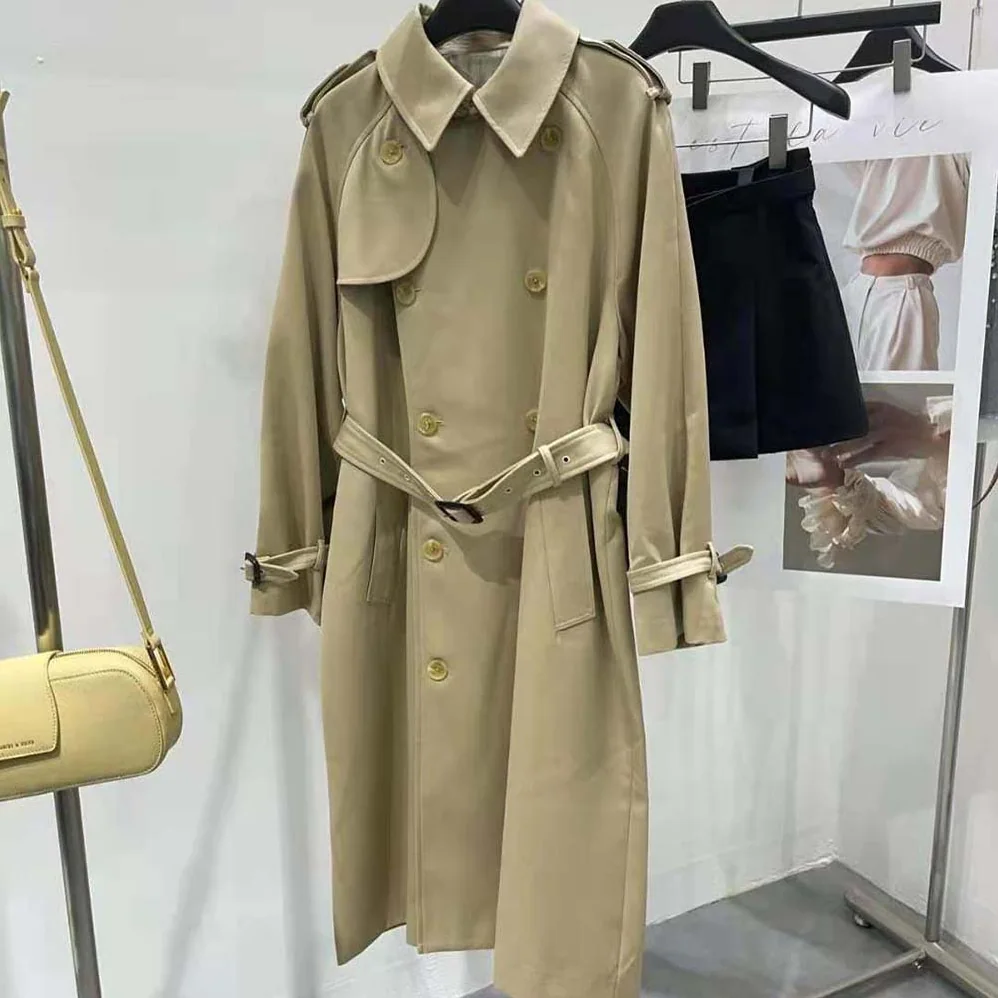 Celine Wiltern Trench Coat in Cotton Gabardine for Men