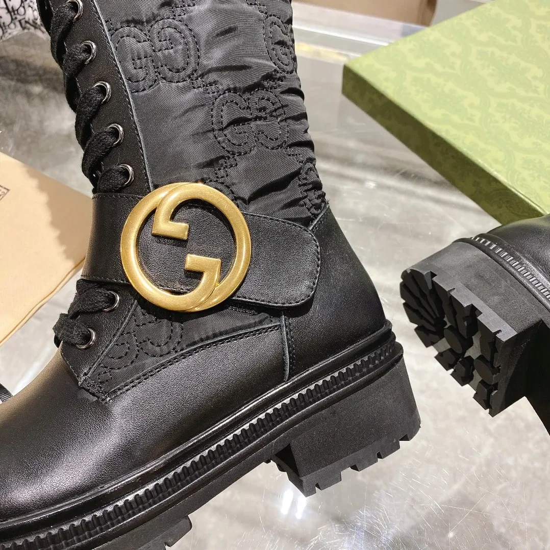 Gucci Blondie Boots Black for Women