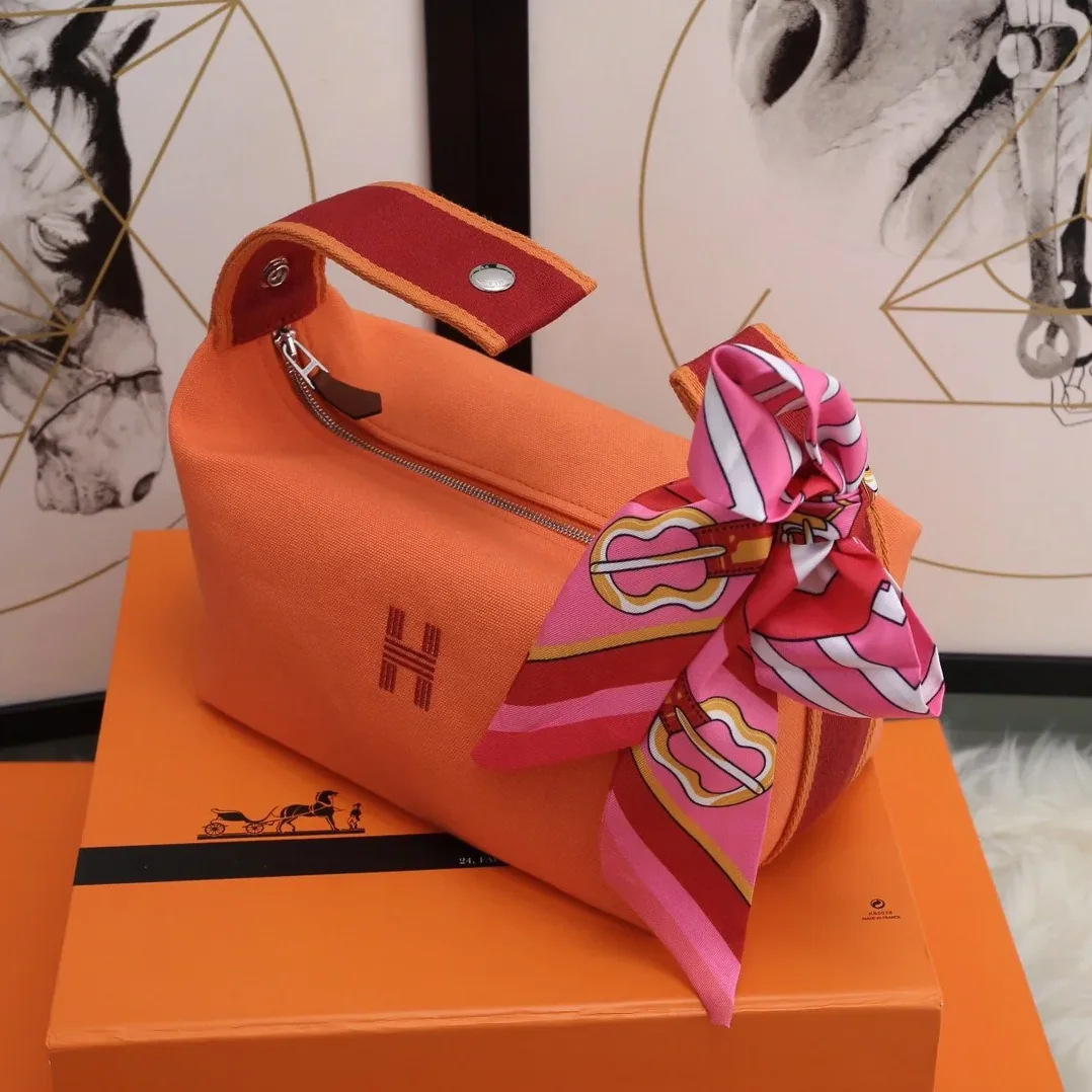 Hermes Bride A Brac Case Orange Bag Hermes Bride A Brac Case Orange Bag