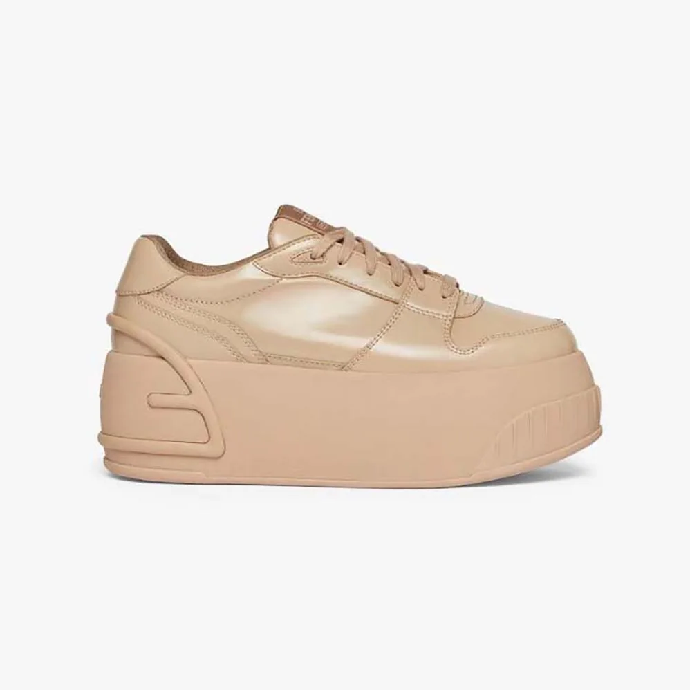 Fendi Fashion Show Pink Leather Low for Women in Tops Fendi Fashion Show Pink Leather Low for Women in Tops