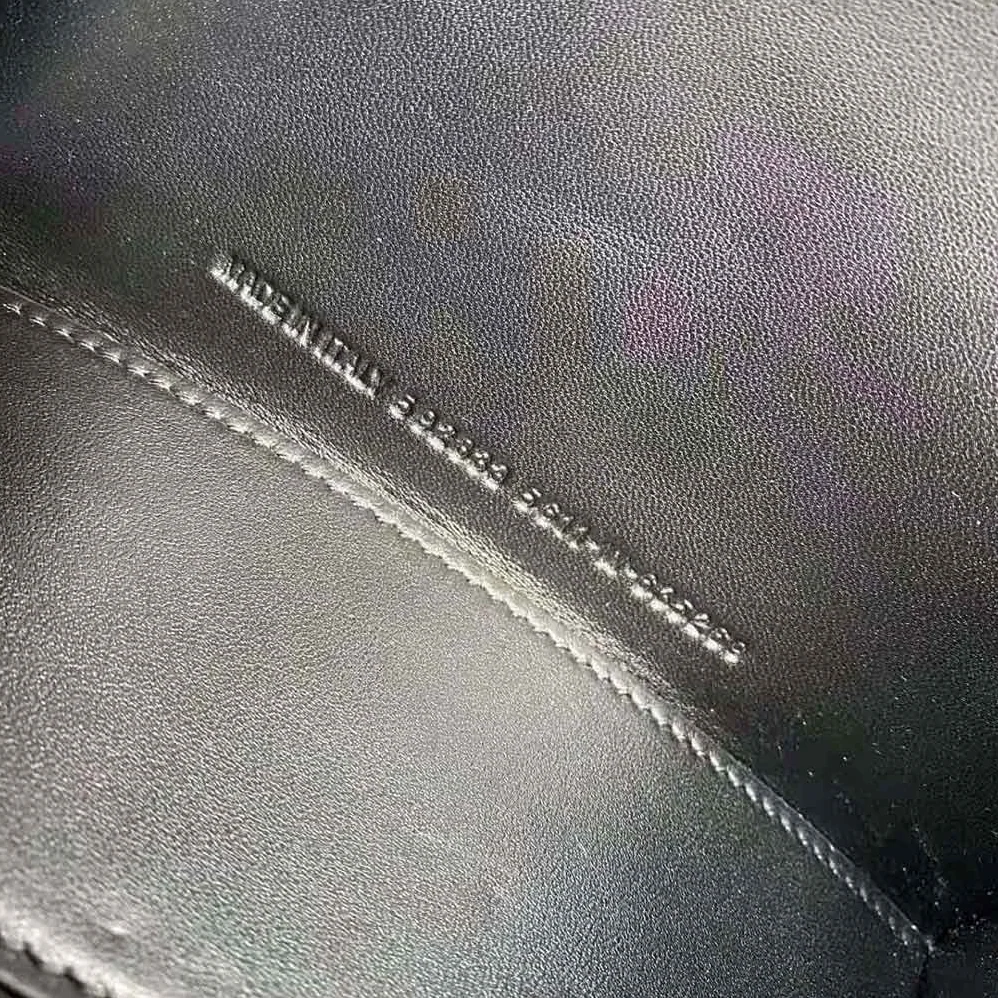 Balenciaga Hourglass Small Top Handle Bag in Black Shiny Box Calfskin for Women