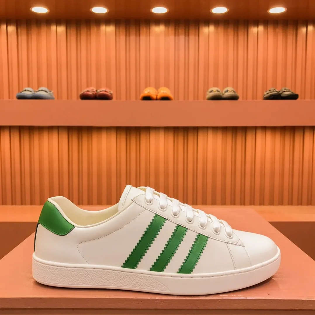 Gucci x Adidas Sneaker White Green for Men